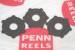 PENN REEL PARTS NEW DRAG SET - SOFT WASHER KIT #006X525
