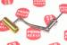 PENN REEL PARTS NEW HANDLE - COMPLETE #015-8000CV