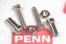 PENN REEL PARTS NEW ROD CLAMP SCREW AND NUT SET #034X016VS