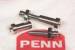 PENN REEL PARTS NEW ROD CLAMP SCREW AND SLEEVE NUT SET #034X975
