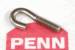 PENN REEL PARTS NEW ROD BRACE HOOK SCREW - LEFT HAND THREAD #099-115