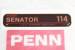 PENN REEL PARTS NEW EMBLEM - FRAME #225-114
