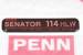 PENN REEL PARTS NEW EMBLEM - FRAME #225-114HLW