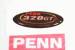 PENN REEL PARTS NEW EMBLEM - FRAME - LEFT SIDE #238-320GT2