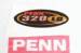 PENN REEL PARTS NEW EMBLEM - FRAME - LEFT SIDE #238-320LD